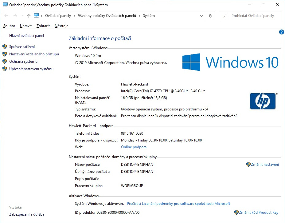 HP Z230 - i7-4770, 16GB, SSD 240, HDD 2TB, Nvidia Quadro 4GB - 3