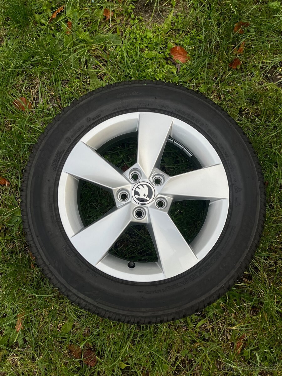 Sada zimních kompletních ALU kol na Škoda Fabia IV - 3