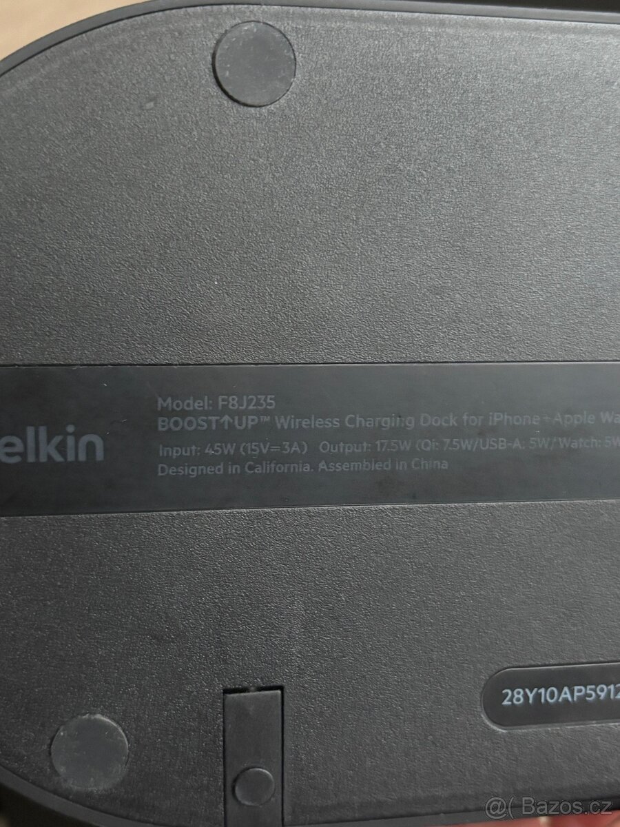 Bezdrátová nabíječka Belkin F8J235 - 3