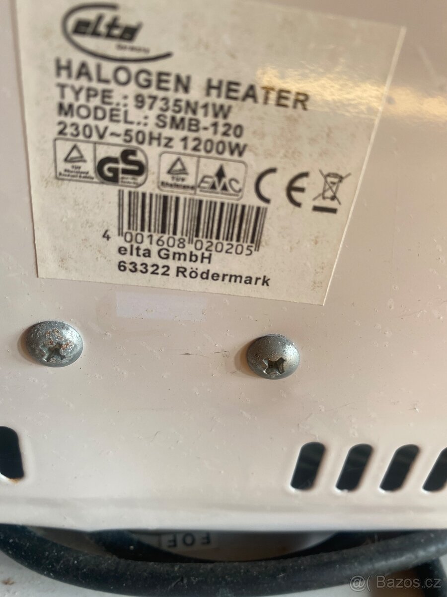 Halogenový přímotop Eltg, - 3
