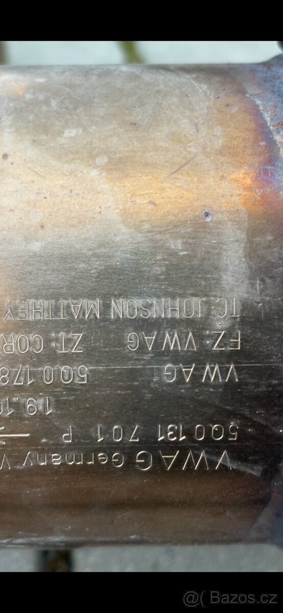 Katalyzátor vw golf 7, Octavia, superb - 3