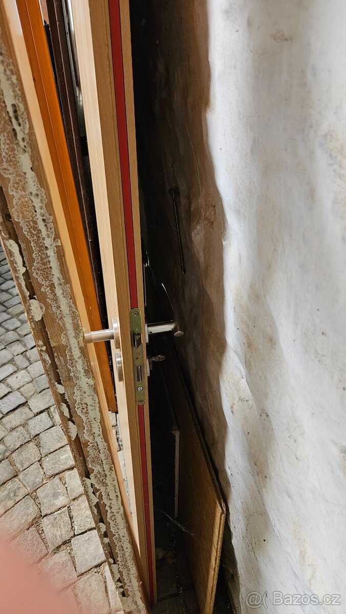 Protipožární interiérové dveře včetně zárubně, levé - 3