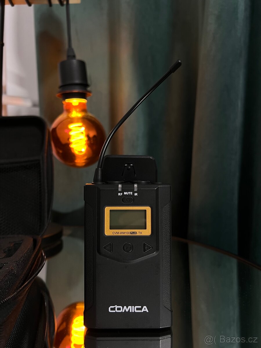 Prodám klopové mikrofony Comica CVM-WM100 Plus. - 3