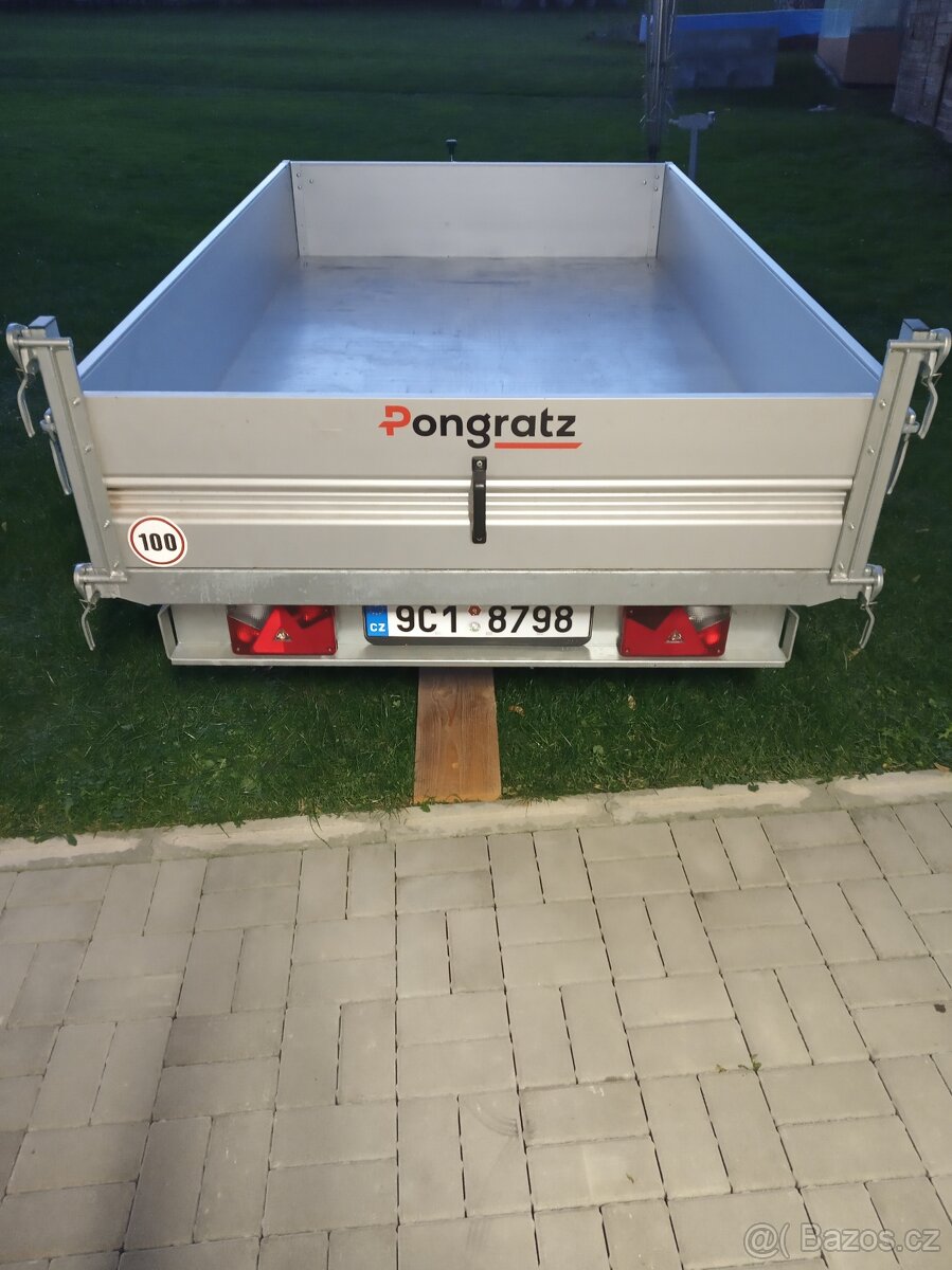 přívěs brzděný a sklápěcí - 3