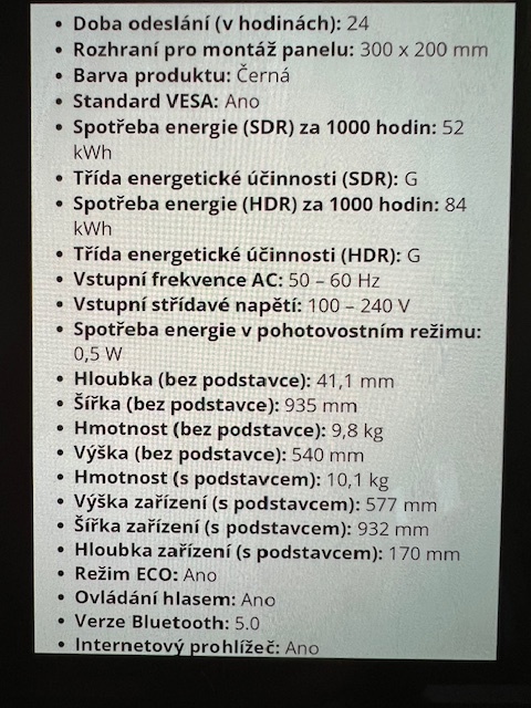 Smart TV LG OLED 42 - 3