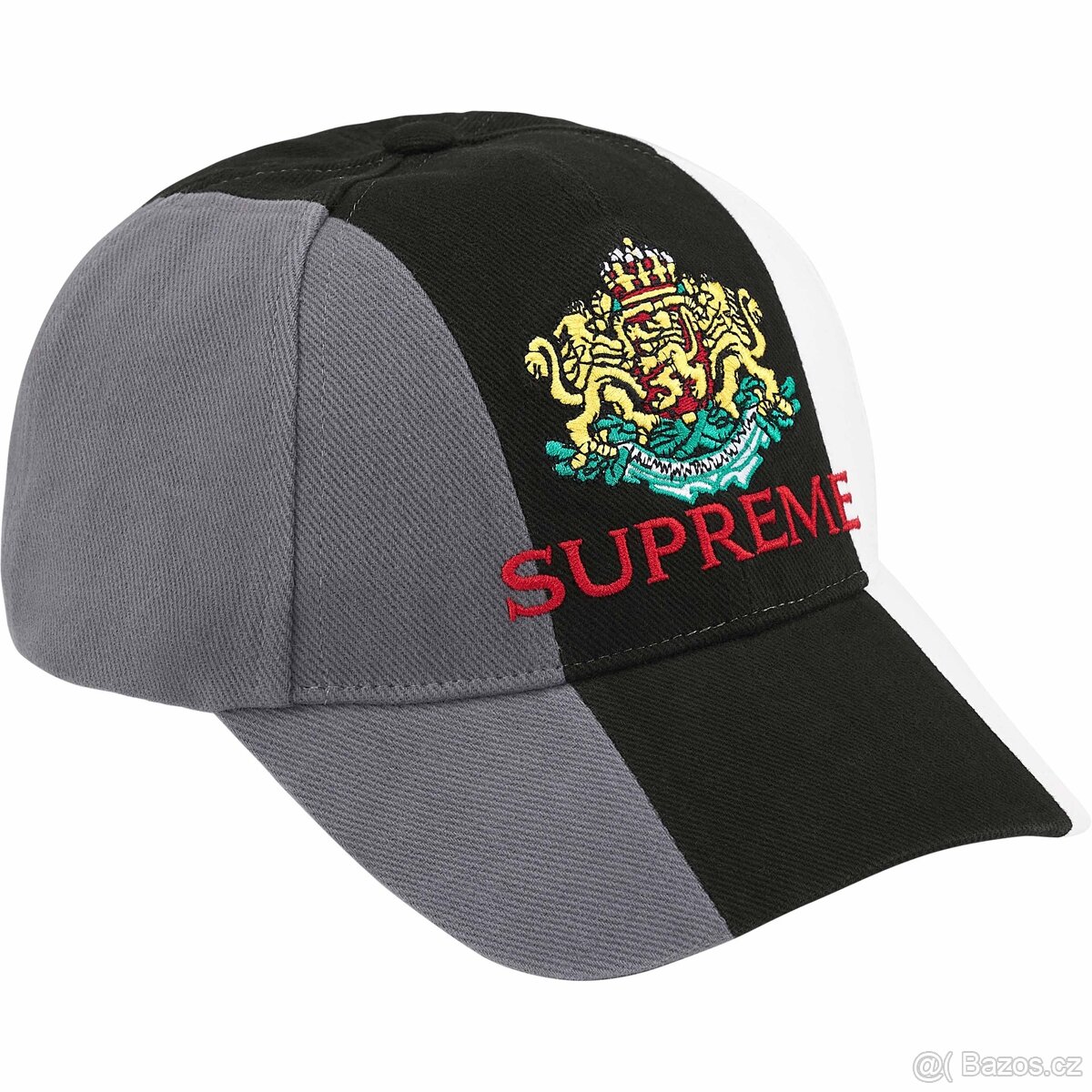 Kšiltovka SUPREME CREST 6-PANEL (BLACK) SS25 - 3