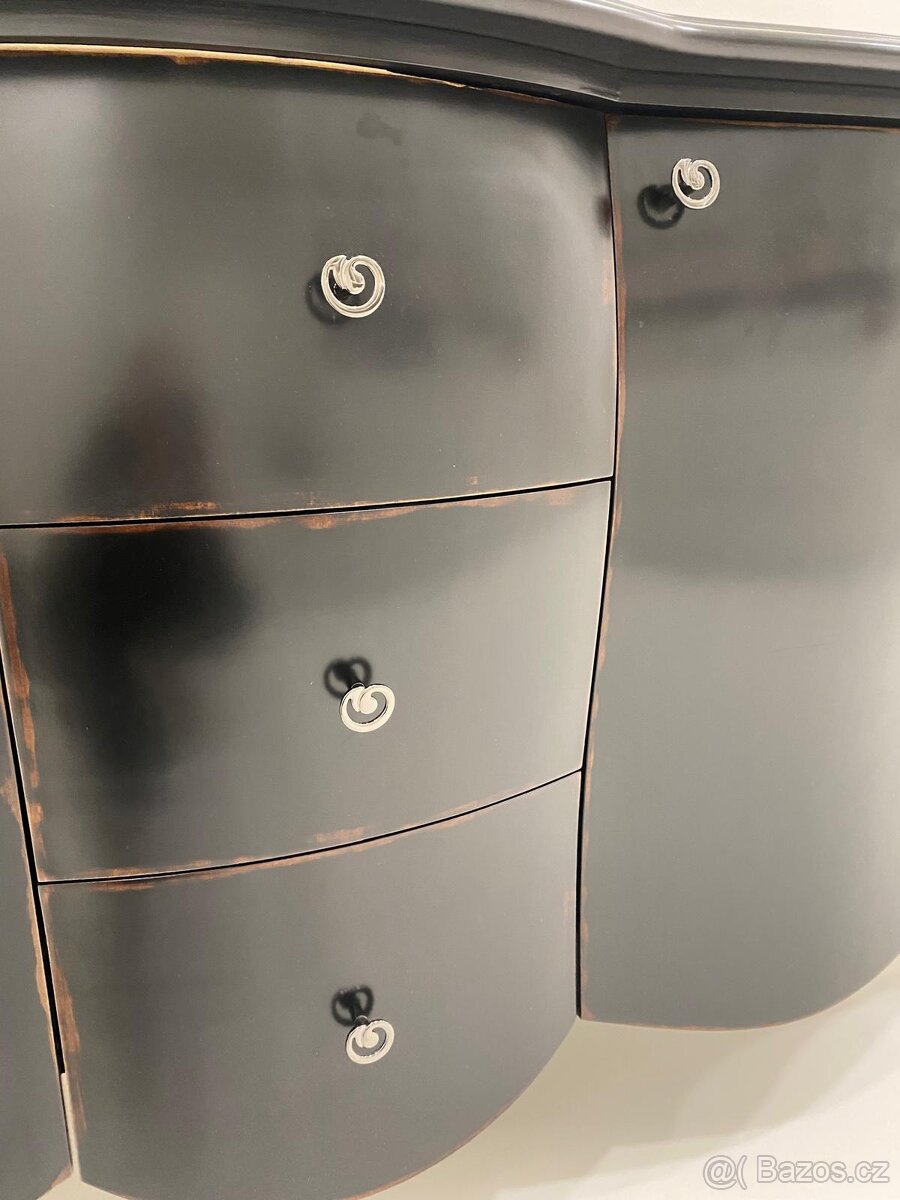 Komoda a tv stolek z masivu - 3