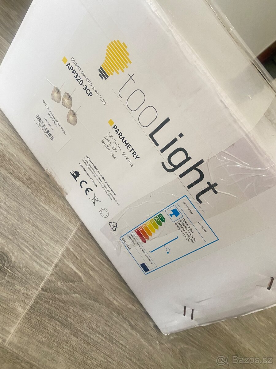 Stropní světlo - imitace ledu - 3