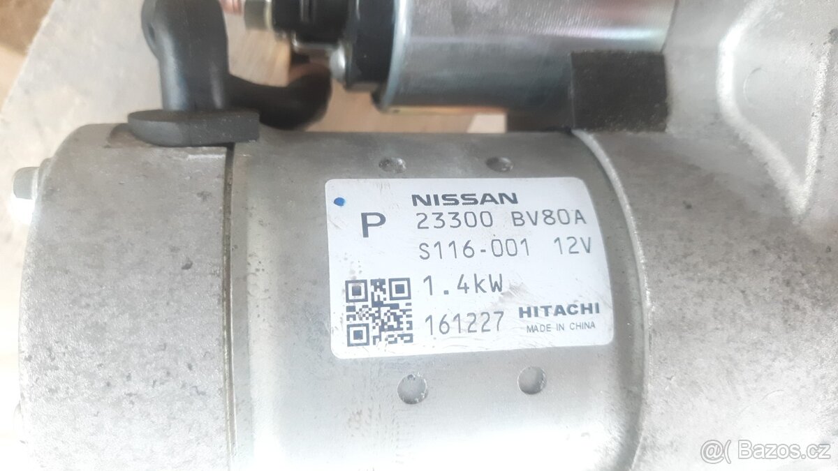 Nissan Qashqai J11 – Startér 1,6i - 3