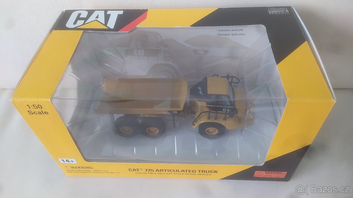 PRODÁM NOVÝ MODEL CAT 725, měřítko 1:50 - 3