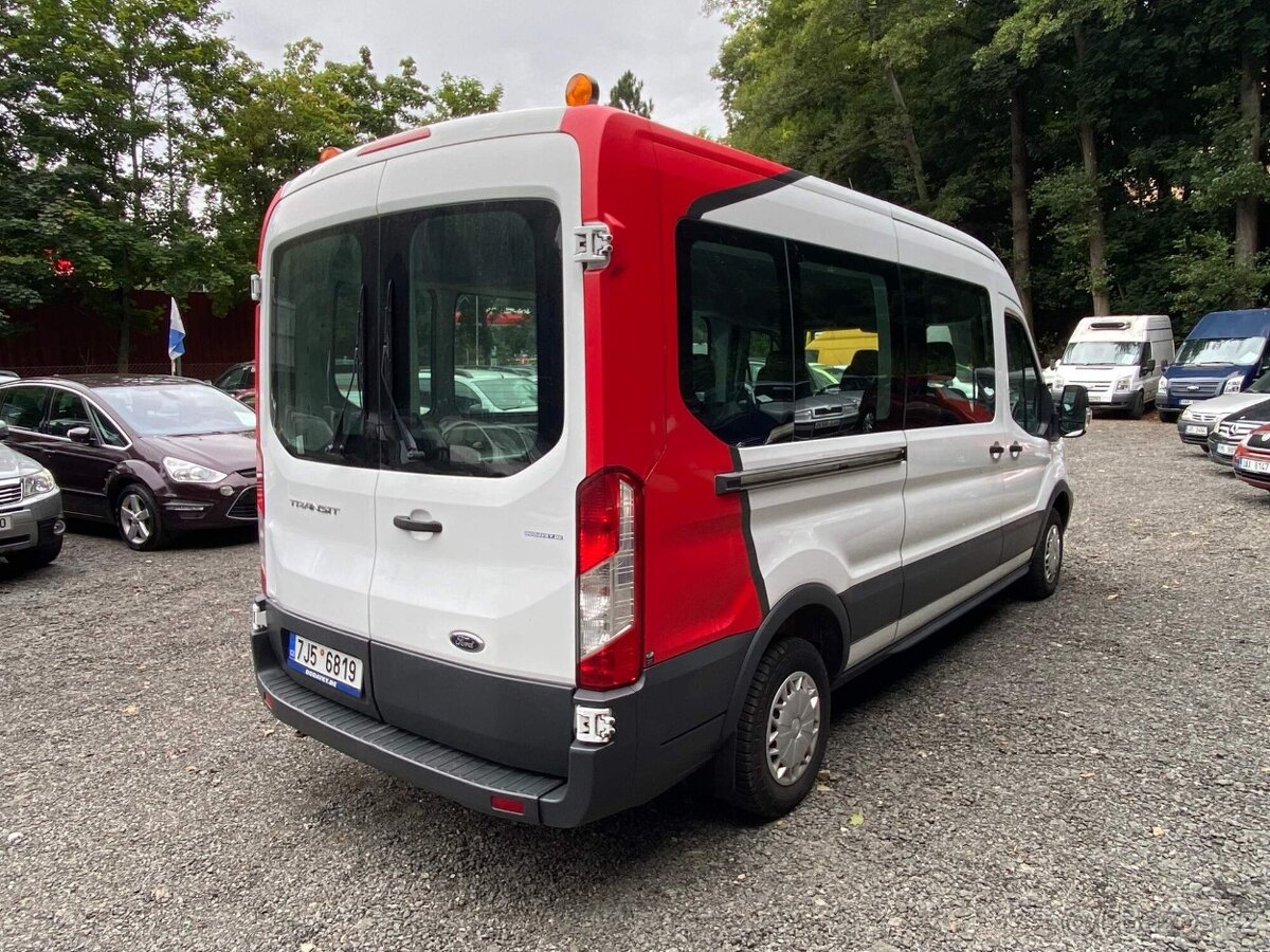 Ford Transit 2.2 TDCI 96 kW L3H2, klima, osobní - 9 míst - 3