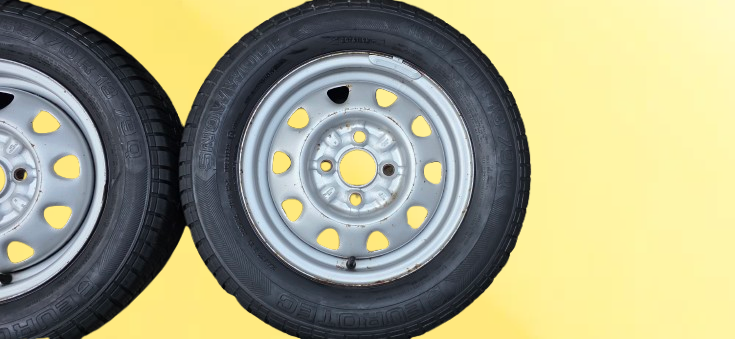 13" disky Favorit / Felicia + zimní pneu 165/70/13 - 3