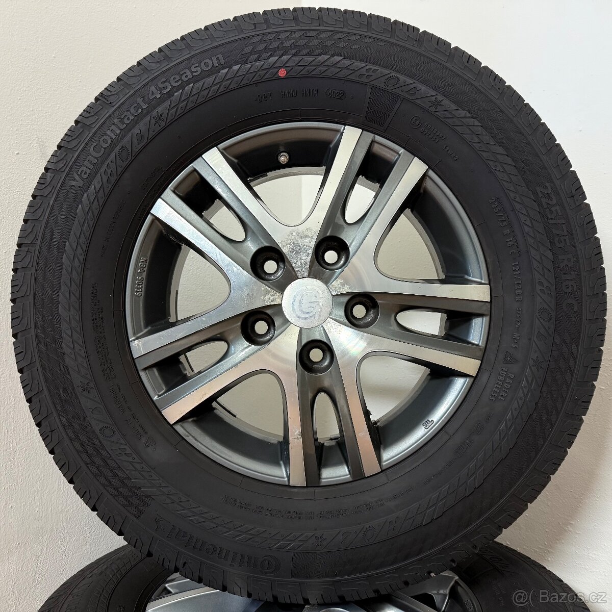 FIAT DUCATO 5x130 R16 ET68+CELOROČNÍ 225/75R16 7/3mm - 3