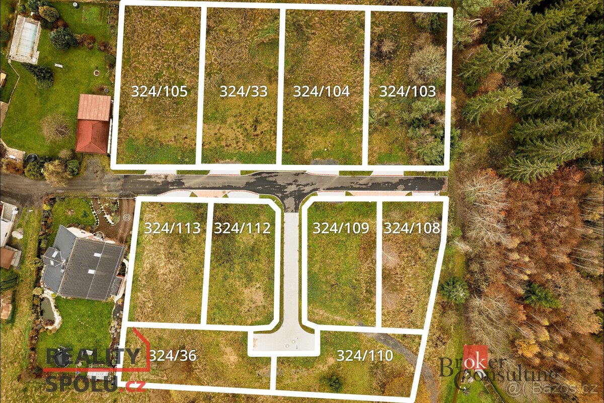 Prodej, pozemky/bydlení, 541 m2, Klimentov , Velká Hleďsebe, - 3