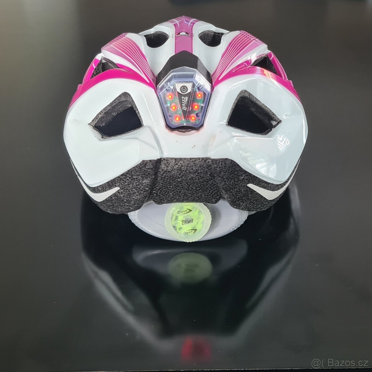 590 - Dívčí cyklistická helma (49-54cm) - TOP STAV - 3