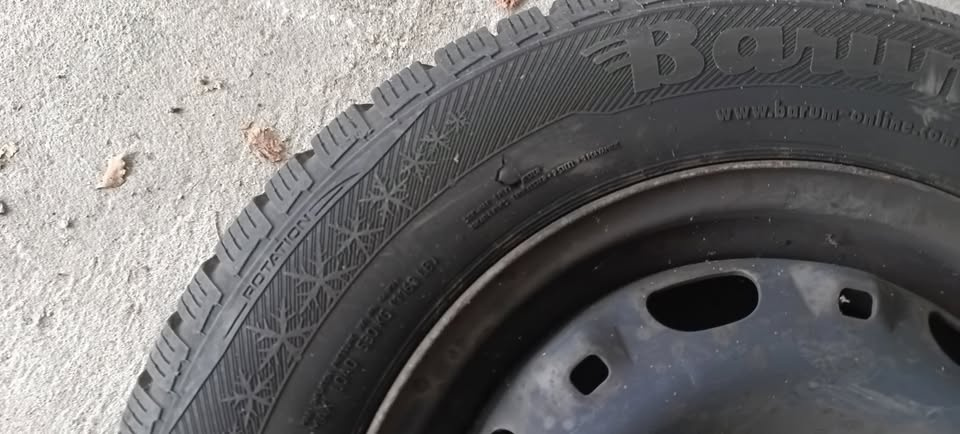 Zimní kola Fabia 5x100, 185/65 R14 - 3