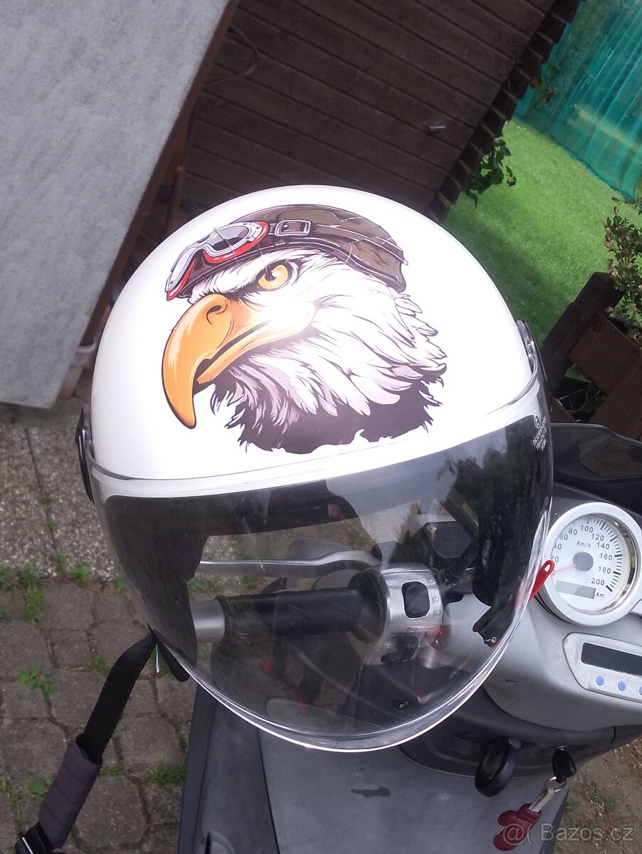 Přílba Ridero XL bílá - 3