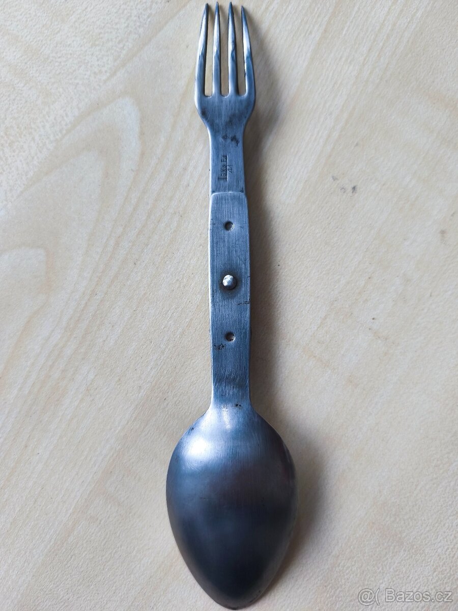 Příbor nerez, wehrmacht pro důstojníky, ZNAČENÝ - 3