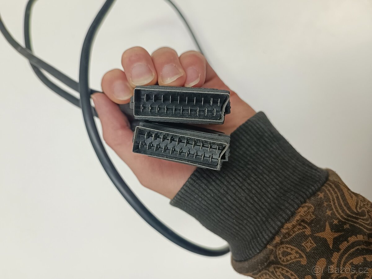 SCART kabel samec-samec 2 metry - 3