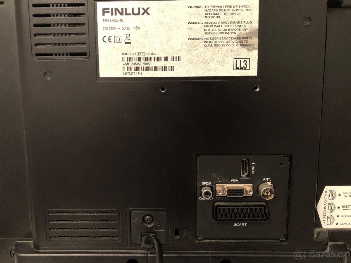 LED TV FINLUX - 48 cm/19” - 3