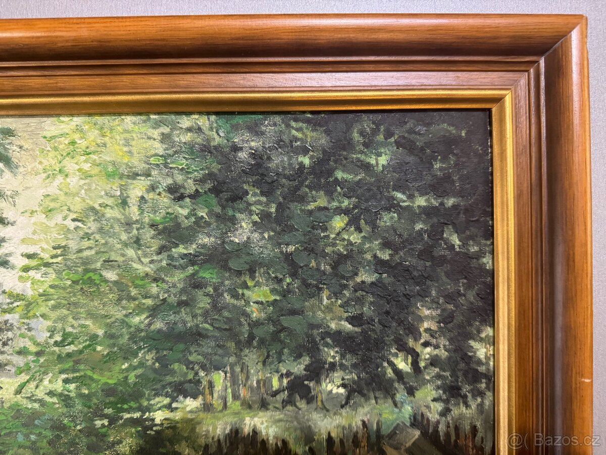 Obraz Krajina s pařezem/ - 3