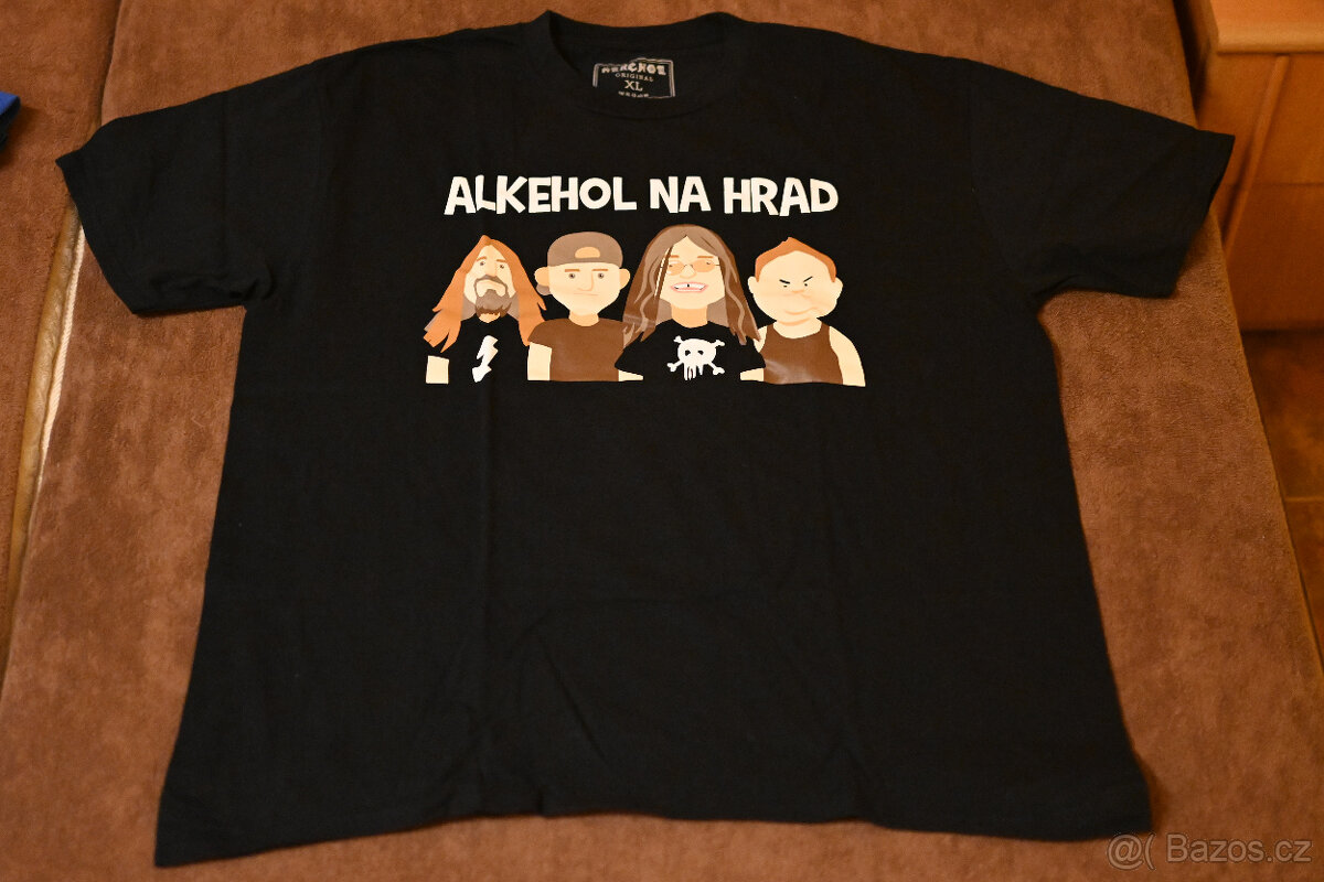 Prodám trička kapely Alkehol - 3