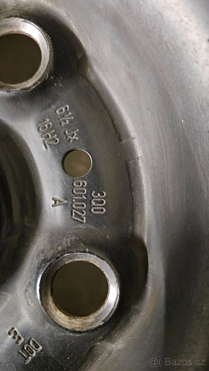 Plechové disky 5x112, R16, ET 41, 6,5Jx16 - 3