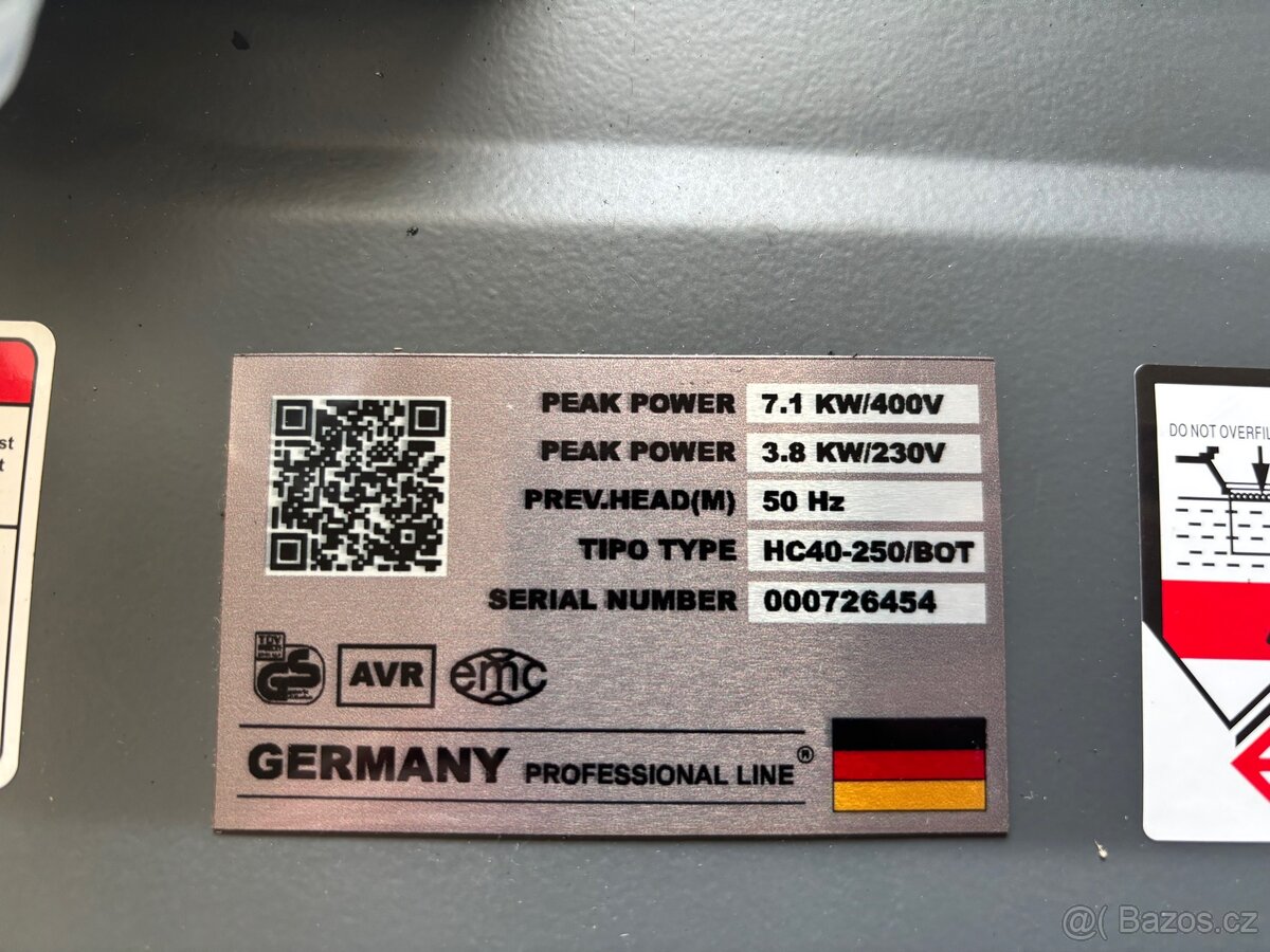 Elektrocentrála Fritsang F7910SG7 - 3