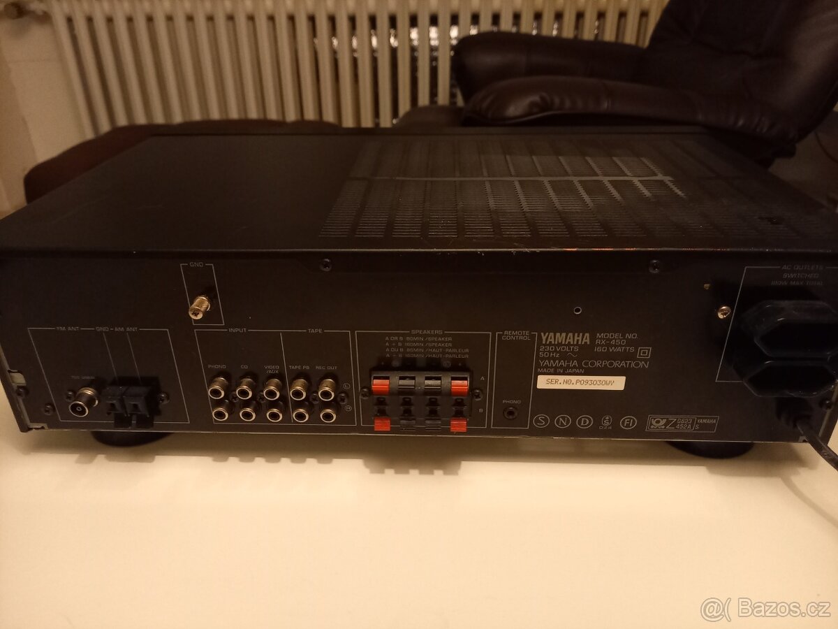 Prodám receiver Yamaha RX 450 - 3
