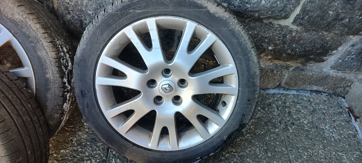 Letni pneu na discich Renaulr - 3