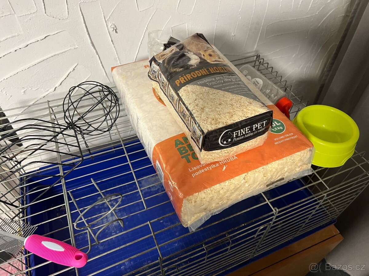 Klec pro morče, králíka + vybavení - 3