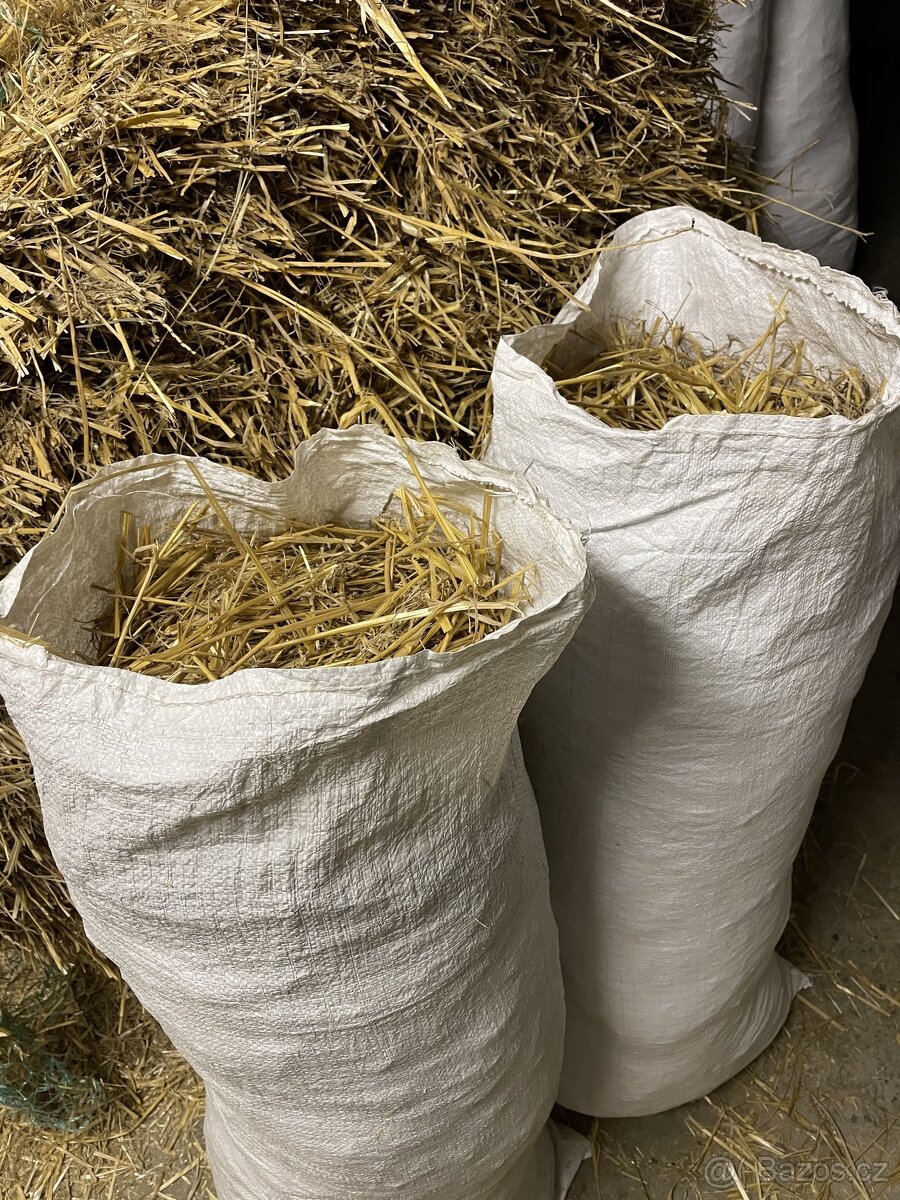 Seno, sláma, otava - pytle - 3