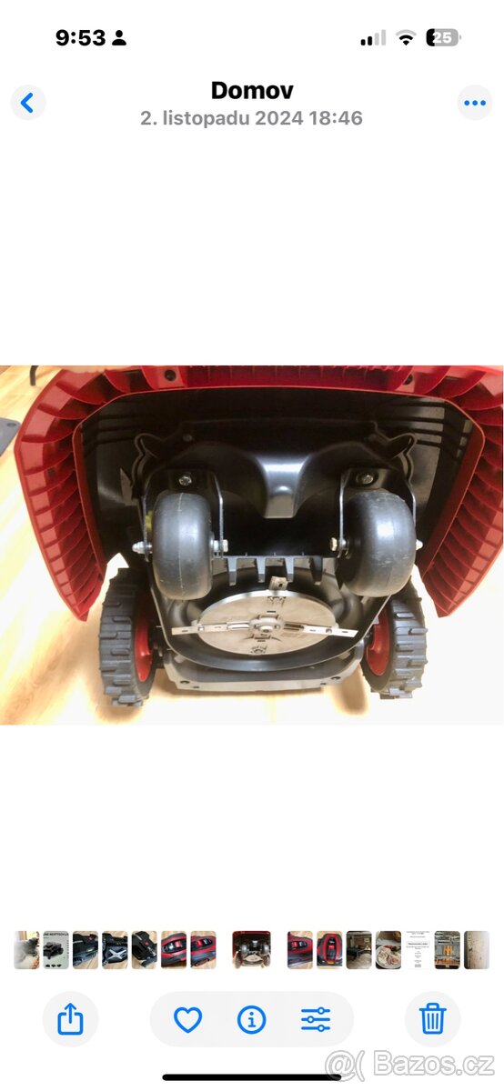 Robotická sekačka Al- Ko - 3