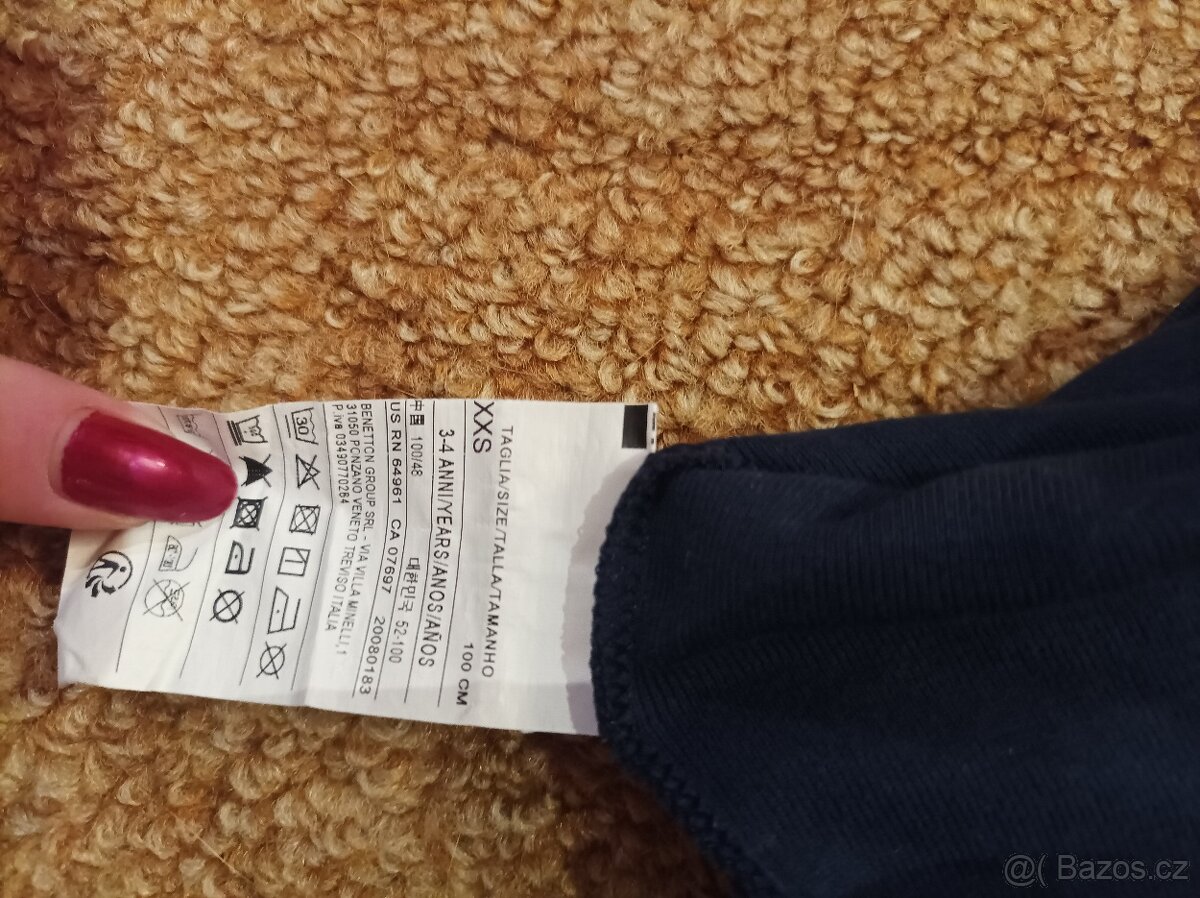 Tepláky H&M, pyžamo Lindex 98/104, tričko Benetton a další - 3