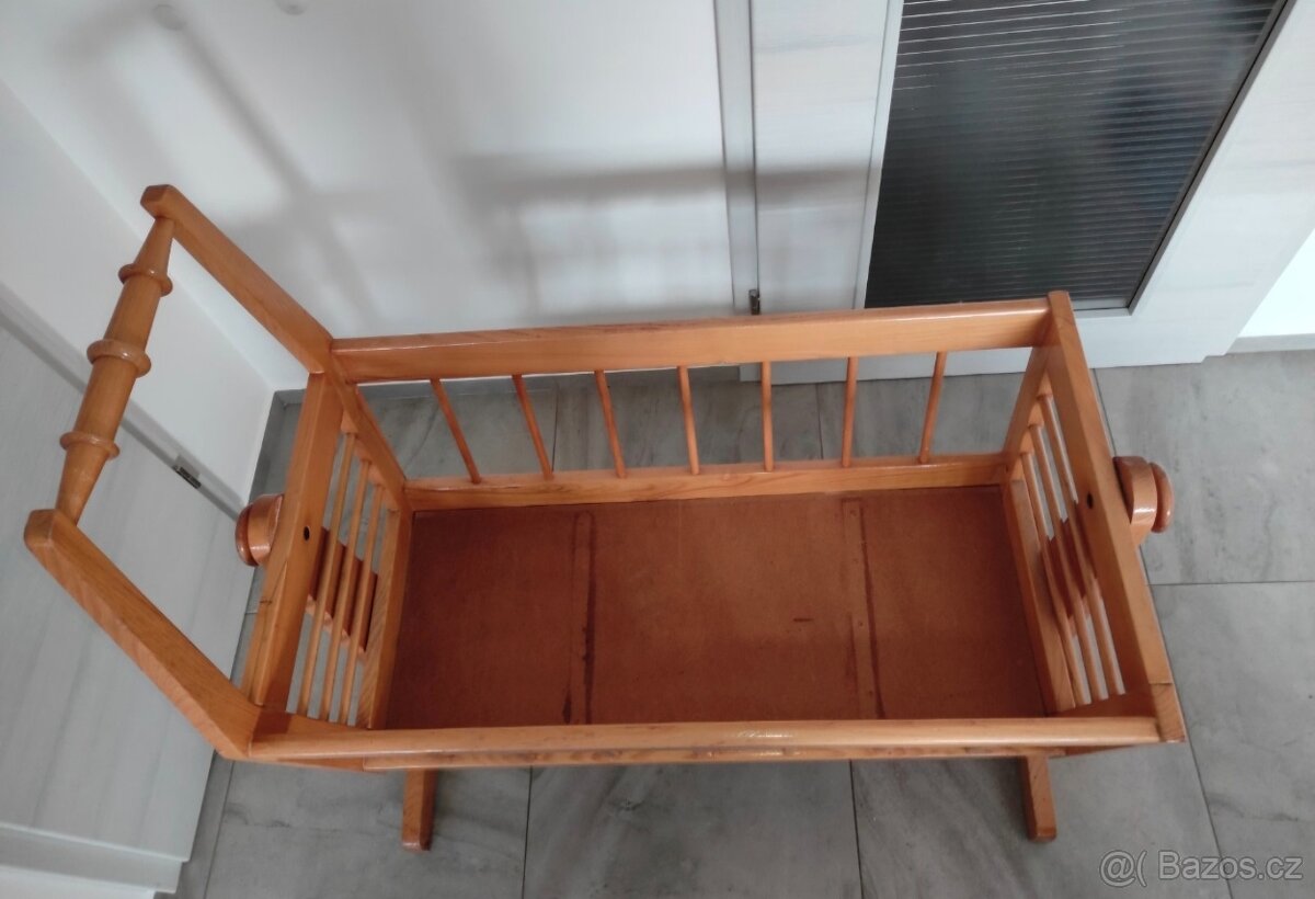 Kolébka pro miminko z jasanu - 3