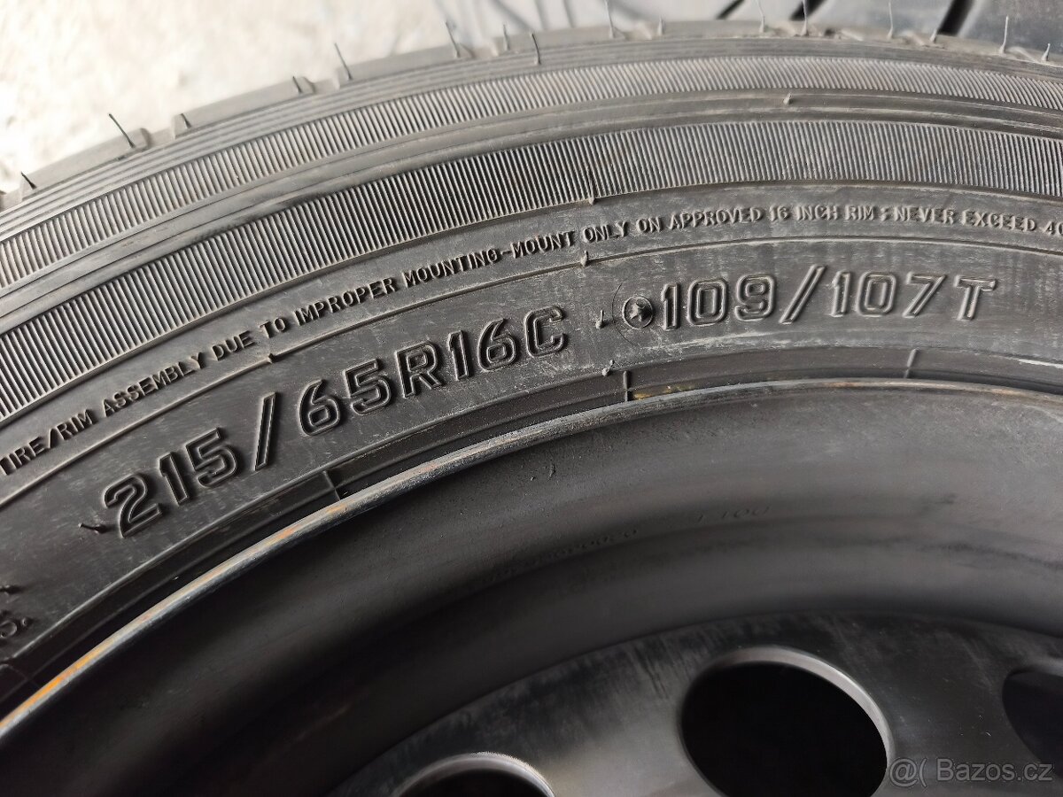 kola 5x112 r16 na Mercedes Vito letní pneumatiky 215/65 r16 - 3