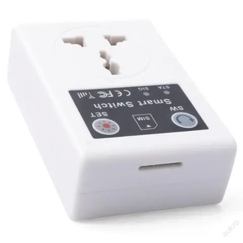 Dálkově ovládaná GSM zásuvka - 3
