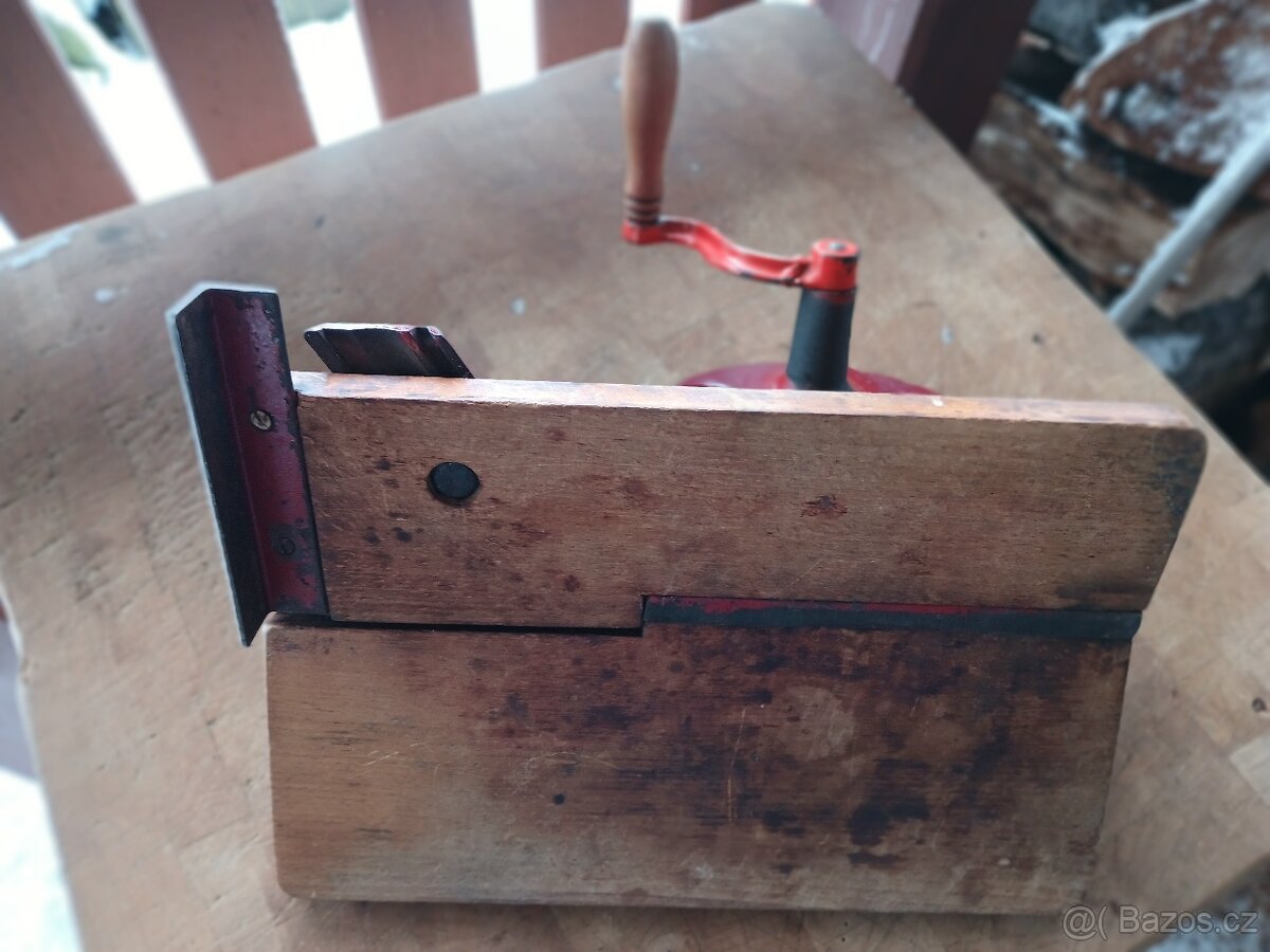 Starožitný litinový kráječ Alexanderwerk - 3