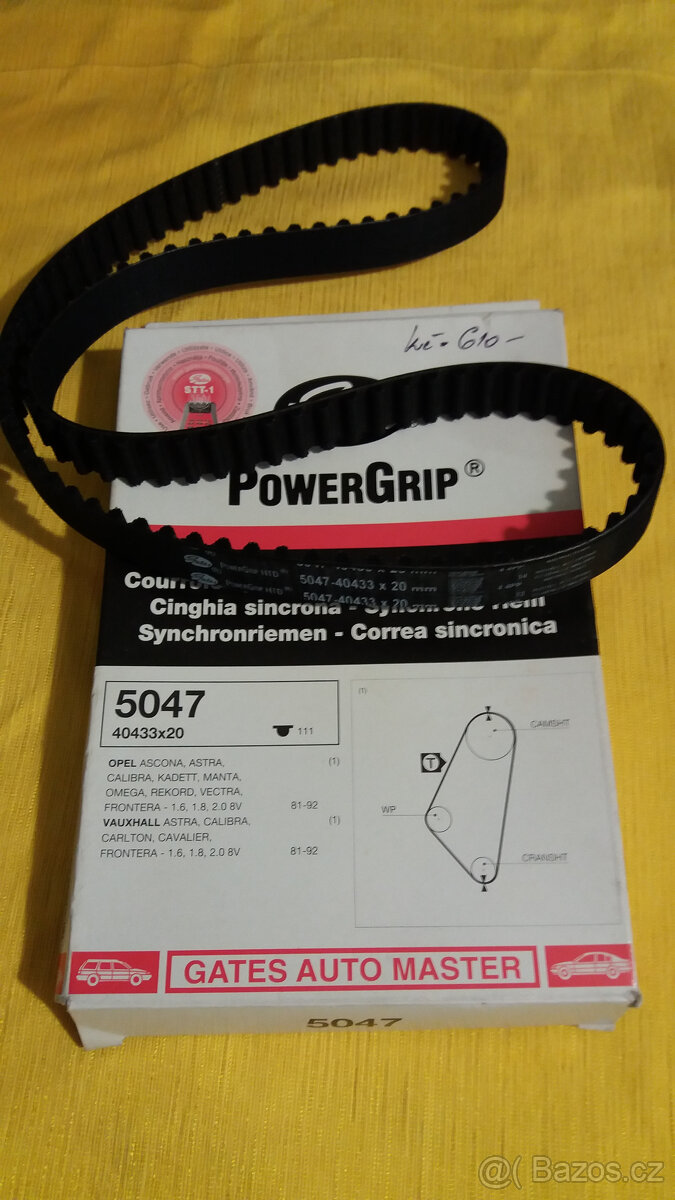 ROZVODOVÝ ŘEMEN-zn.OPEL - 3