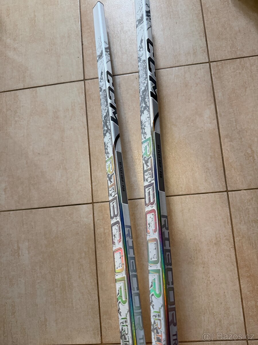 Hokejka CCM RIBCOR TRIGGER 9 Pro WHITE, levá, P28, flex 85 - 3