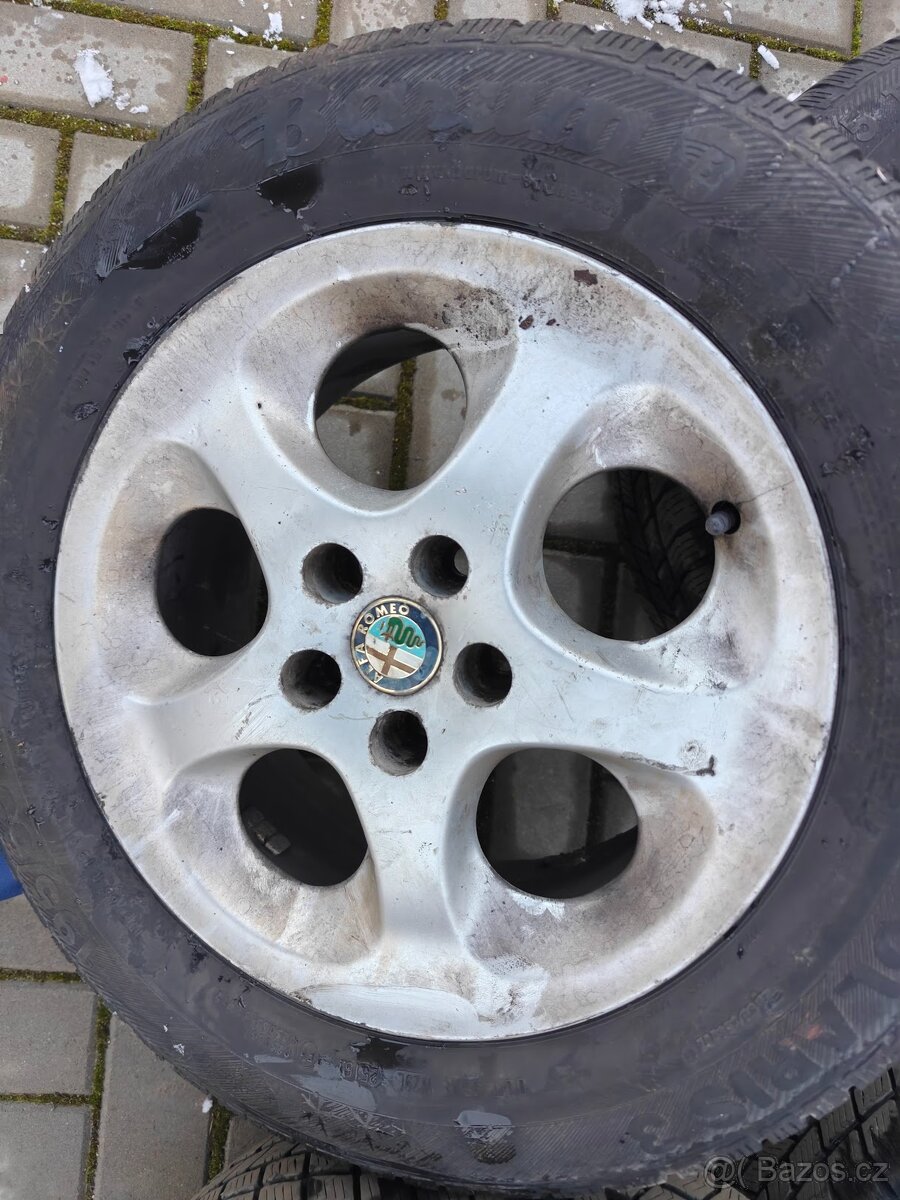 Alu Alfa originál 5x98 r15 - 3