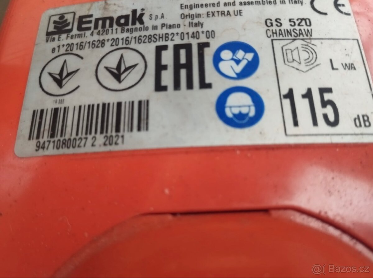 Motorová pila OLEO MAC GS520 - 3