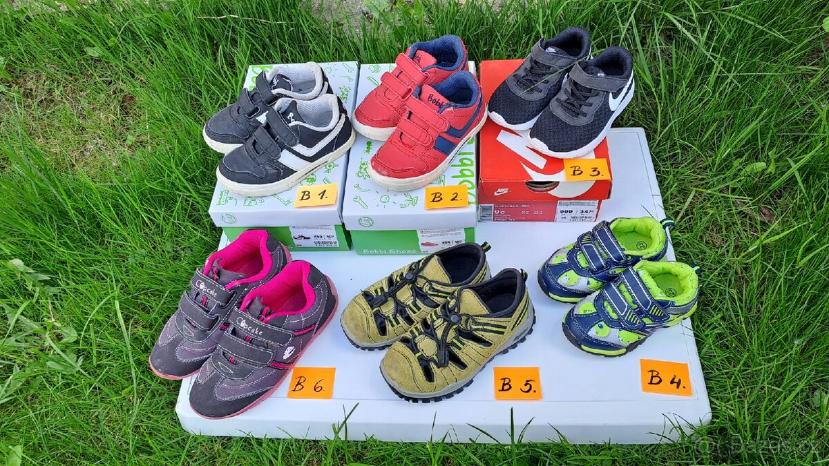 Dětské boty B - B0BBI, NIKE, BAŤA, ADIDAS - 3