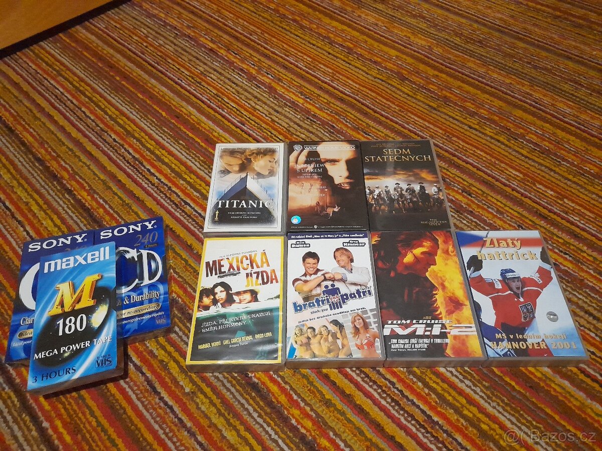VHS Filmy a nové kazety - 3