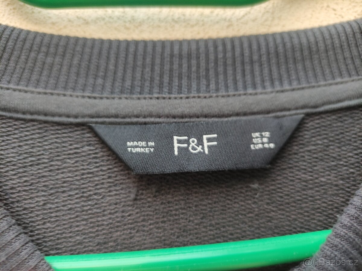 Šedá mikina s netopýřími rukávy - 3