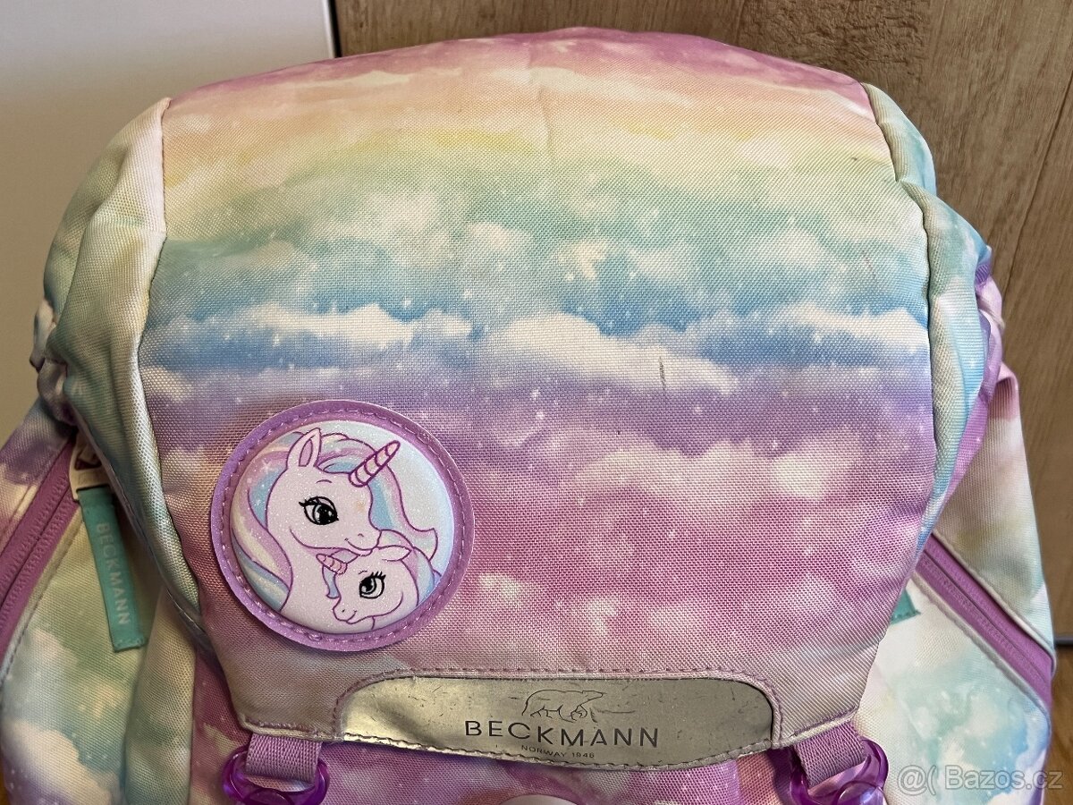 Dívčí školní batoh Unicorn - Beckmann + sešity - 3