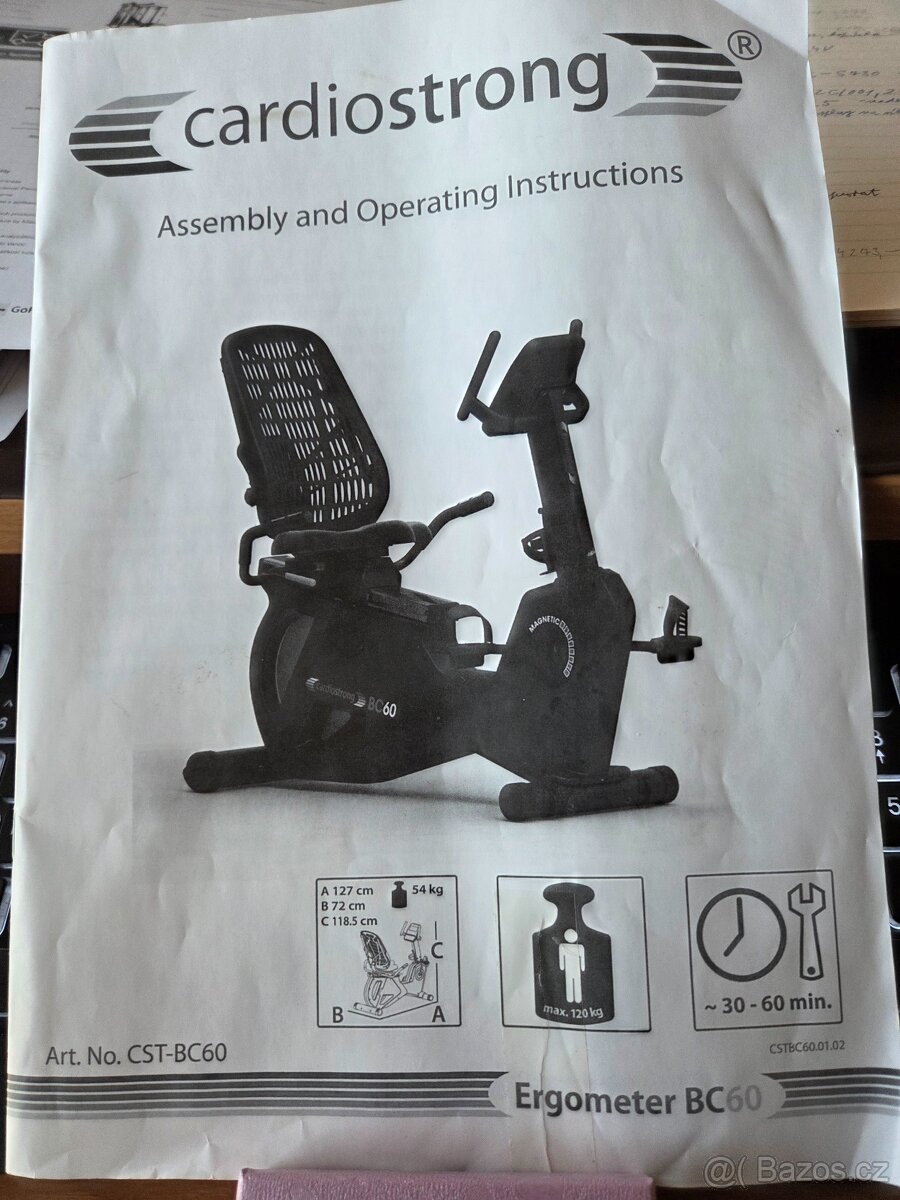 Prodám rotoped Cardio strong - 3