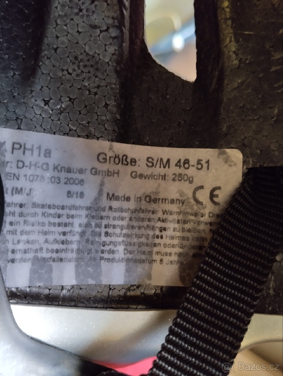 Dívčí cyklo helma PUKY velikost S/M 46-51 - 3