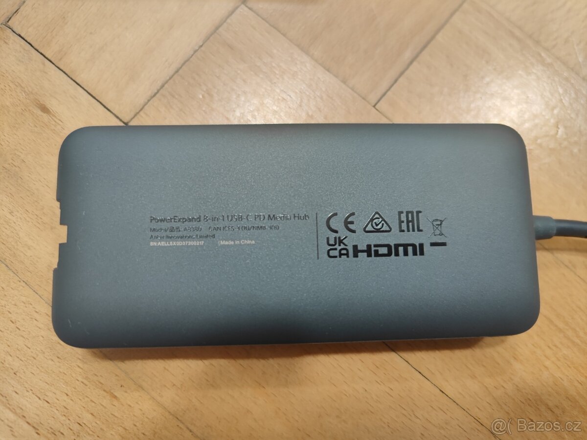 USB-C PD ANKER 533 HUB 8in1 KOMPATIBILNI S GOOGLE CHROMECAST - 3