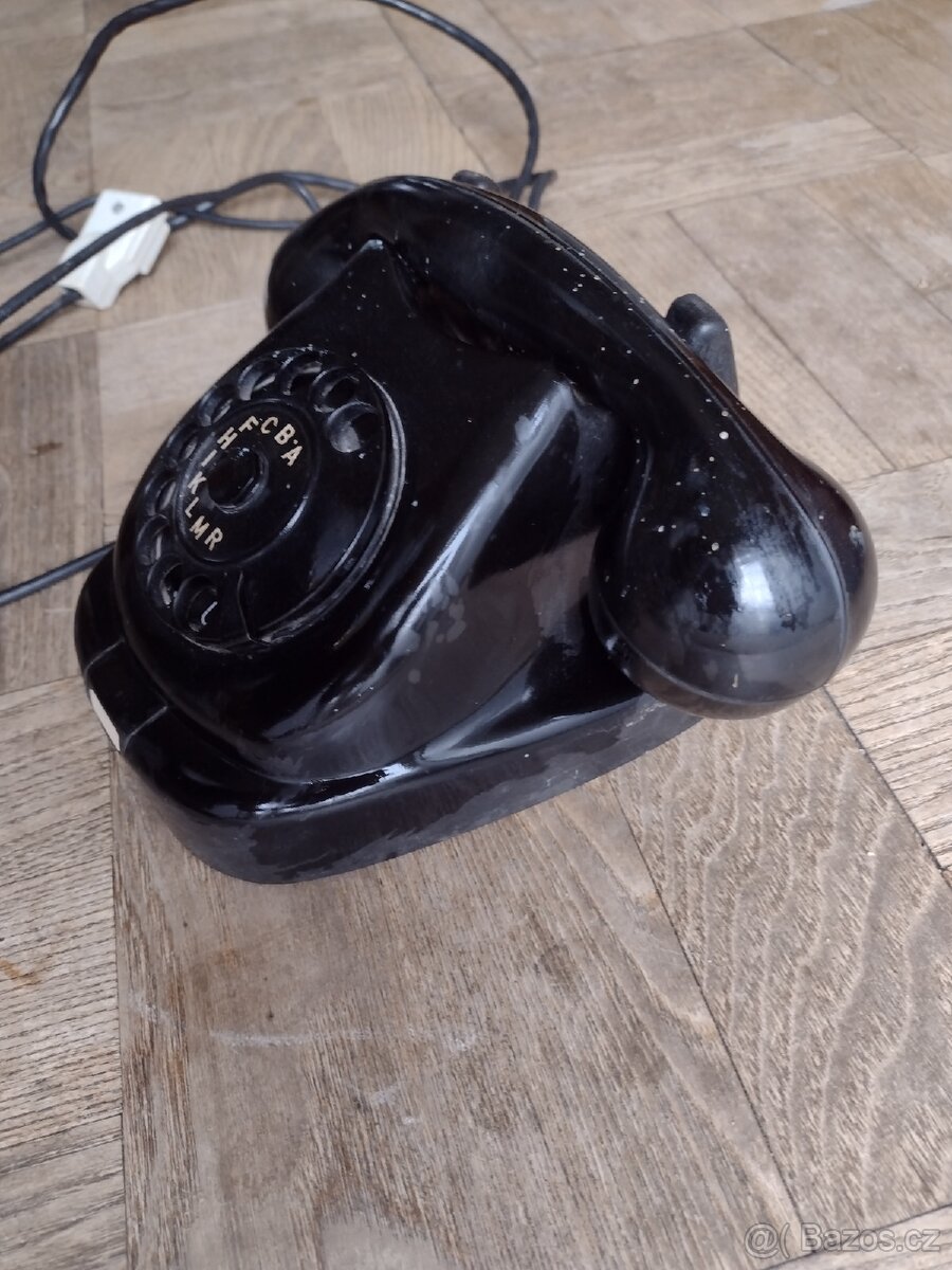 Telefon Tesla - stolní vytáčecí - 3